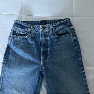 Khaite Layla cropped flare jeans